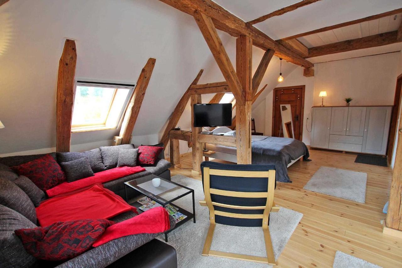 Ferienwohnung Im Forsthaus Am See Schwarz Екстериор снимка